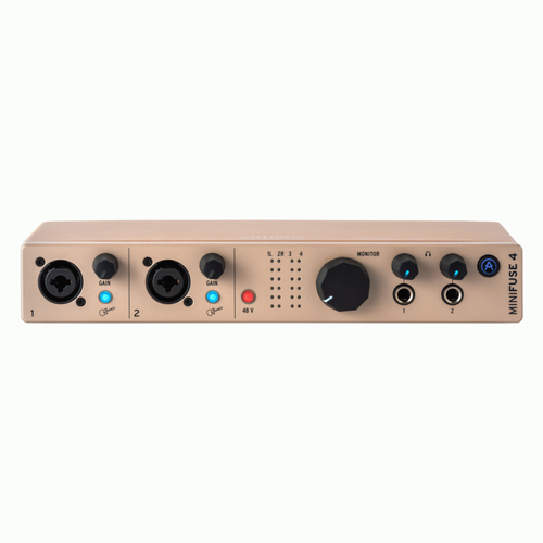 Arturia MiniFuse 4 USB Audio Interface Limited Edition Champagne