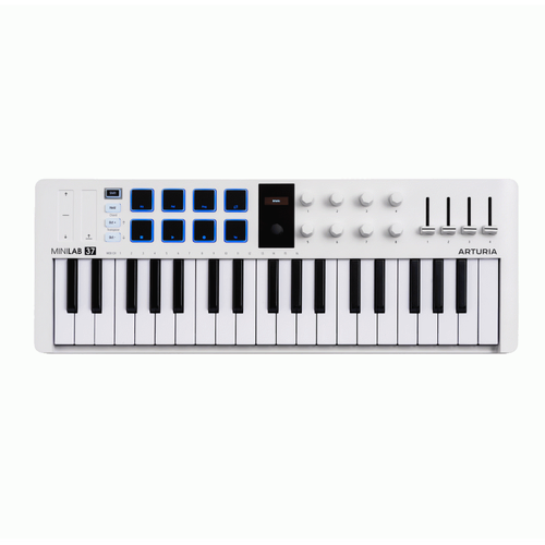 Arturia Minilab 3 37-Key MIDI Controller Keyboard - White