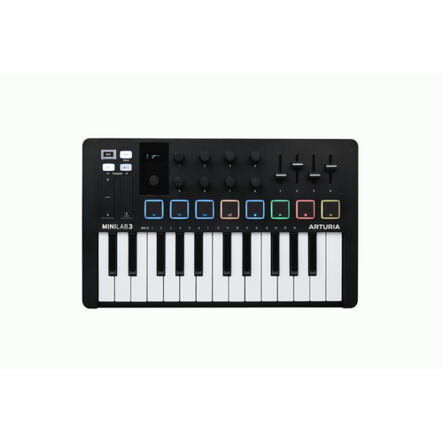 Arturia MiniLab 3 25-Key MIDI Controller - Black