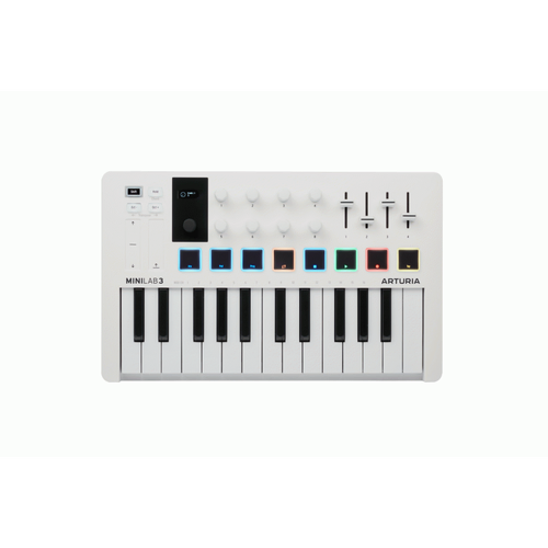 Arturia Minilab 3 25 Note Keyboard White