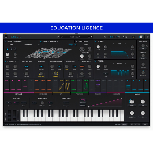 Arturia Pigments 4 Download Code for Education - 50% Discount on Bestselling Software Titles