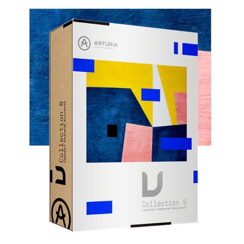 Arturia V Collection 8 Virtual Instrument Bundle Software - Serial Only (NO BOX)