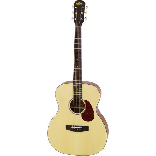 Aria 100 Series Orchestral Body Acoustic Guitar in Matte Natural