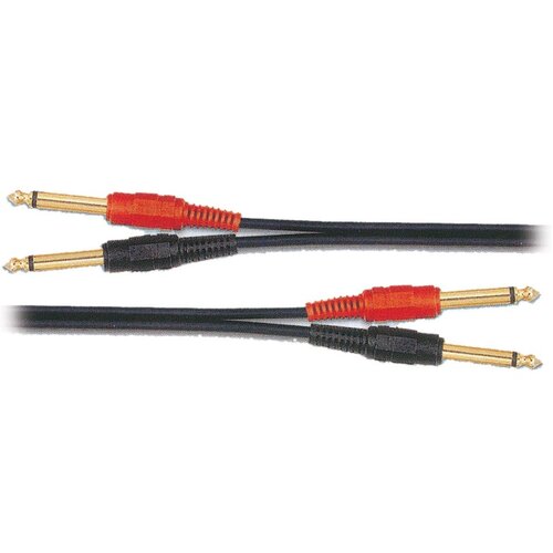 AMS AR15 005 Ft 2 X 6.3 Mono To 2 X 6.3 Mono Cable