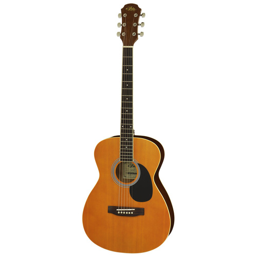 Aria AF-15 Prodigy Series Acoustic Folk Body Guitar Natural Satin