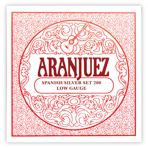 Aranjuez Spanish Silver 200 Low Tension Classical Guitar String Set