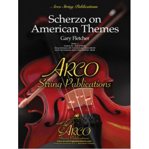 Scherzo On American Themes So3 Score/Parts