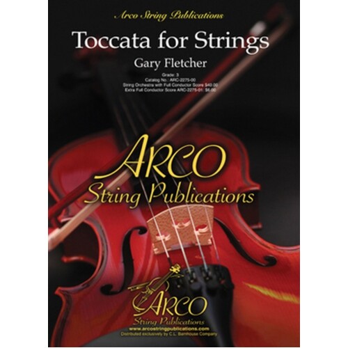 Toccata For Strings So3 Score/Parts Book