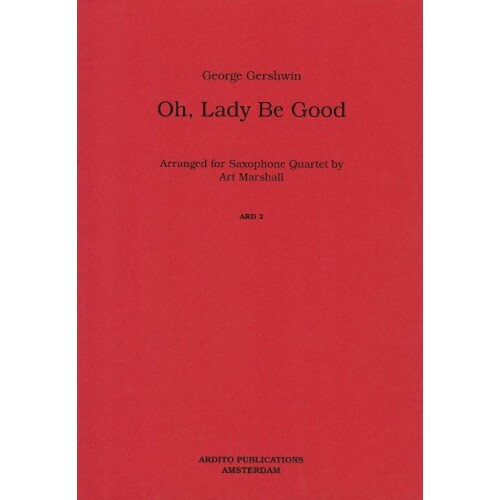 Oh Lady Be Good Sax Quartet (Softcover Book)