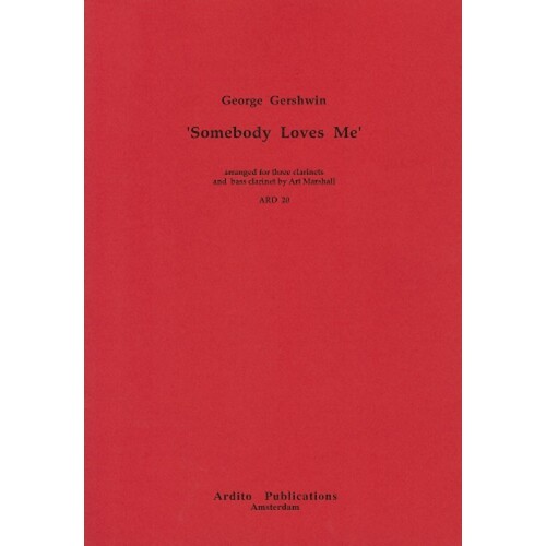 Somebody Loves Me Clarinet Quartet (Softcover Book)