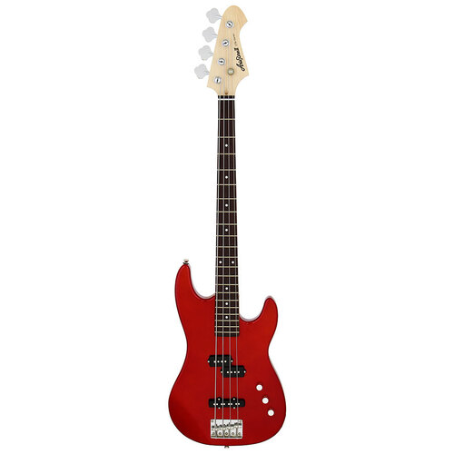Aria STB-PJ Electric Bass Guitar Candy Apple Red