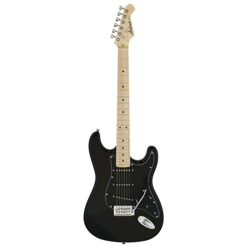 Aria STG-003SPL Series Electric Guitar in Black