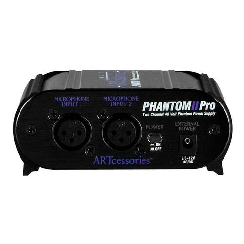 ART Phantom II Pro Dual Ch. Phantom Power Supply