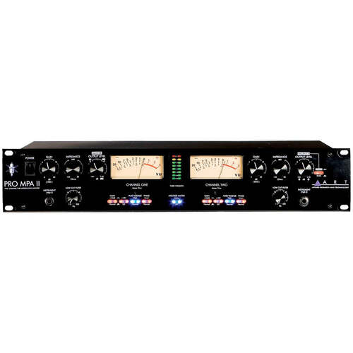 ART Pro MPA-II Two Channel Mic Preamp