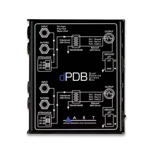 ART dPDB  Dual Passive Direct Box