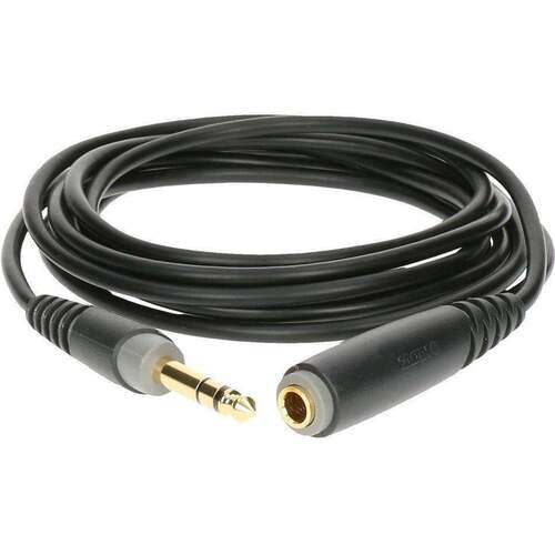 Klotz AS-EX20600 Lightweight Headphone Extension Jack Plug 6.35 mm - Jack Plug 6.35 mm. Length 6 metres