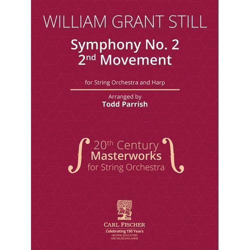 Still - Symphony No 2 2Nd Mvt So/Harp Sc/Pts Score/Parts
