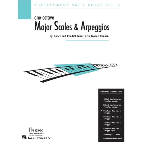 Achievement Skill Sheet 3 Octave Maj Scales Book