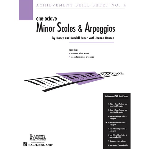Achievement Skill Sheet 4 Octave Min Scales Book