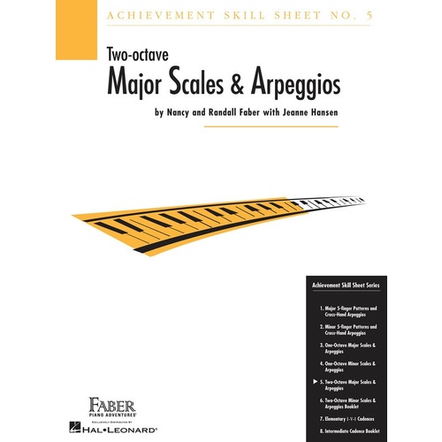 Achievement Skill Sheet 5 Two Octave Maj Scales Book