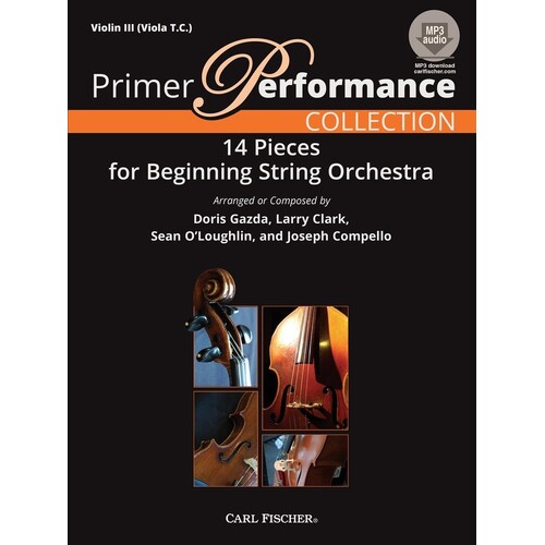 Primer Performance Collection Violin 3 (Softcover Book)