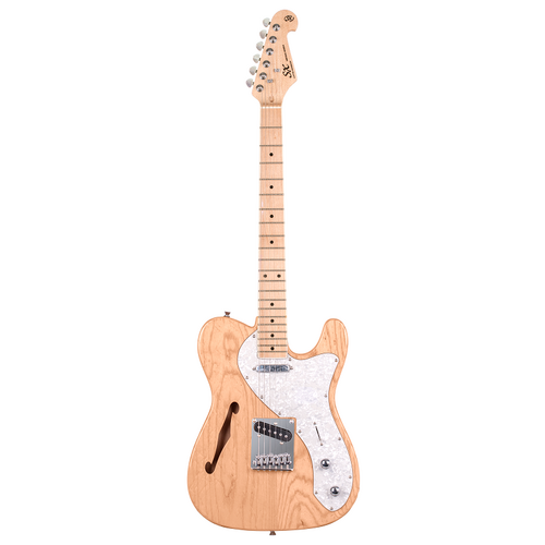 Essex SX Thinline Style GTR S-S Natural Gloss Swamp Ash Electric Guitar