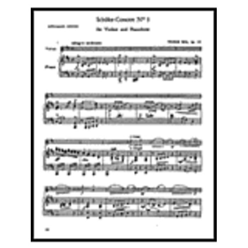Seitz - Concerto Op 22 Violin/So Score/Parts Book