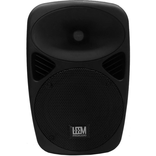 Leem SPA-8 Active 100W 2-Way 8" PA Speaker with Built-in MP3 Player, USB & SD Input