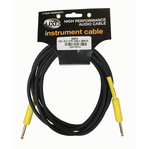 UXL (Pair)2 X 6.3Mm Mono Sckt To 3.5Mm Mono Plug