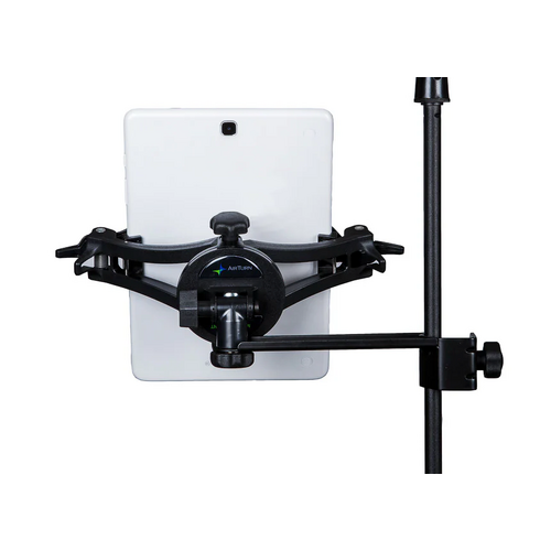 AirTurn Manos Universal Tablet Holder with Side Mount Clamp for Smartphones and Tablets