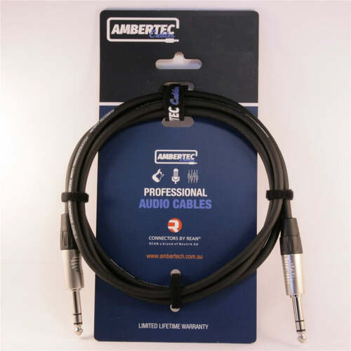 Ambertec 6.35mm REAN TRS cable