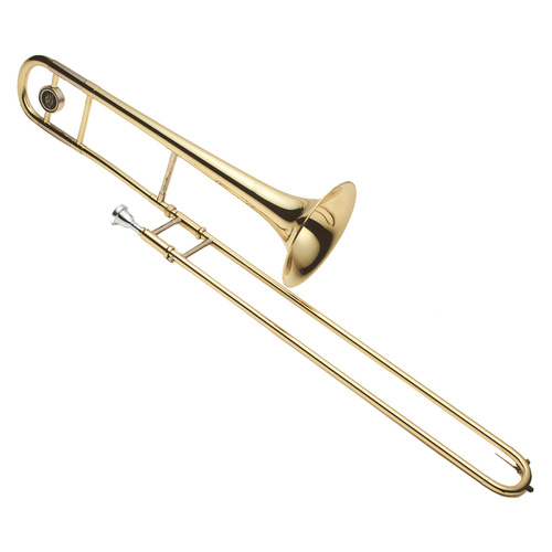 J.Michael TB450M Tenor Trombone Bb Clear Lacquer Finish with Semi-Hard Case