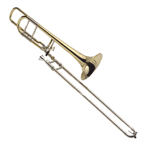 J.Michael TB700LO Tenor Bass Trombone (Bb) Clear Lacquer with Semi-Hard Case