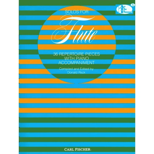 Solos for Flute: 36 Repertoire Pieces by Ed Peck, Carl Fischer, 153 Pages