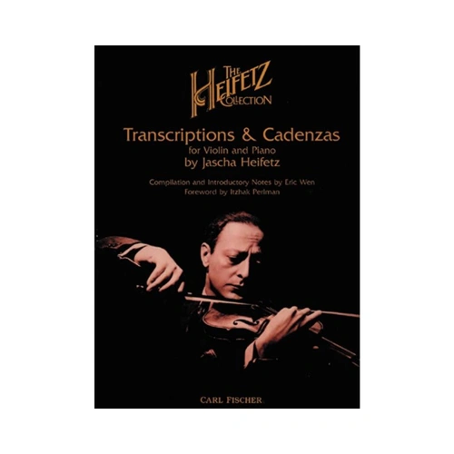 Heifetz Collection Transcriptions and Cadenzas for Violin and Piano, 128 Pages, Edited by Carl Fischer