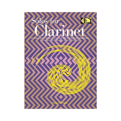 Solos for Clarinet by Denise Schmidt - Comprehensive Collection for Clarinet Players, 167 Pages, Includes Classics and Original Works