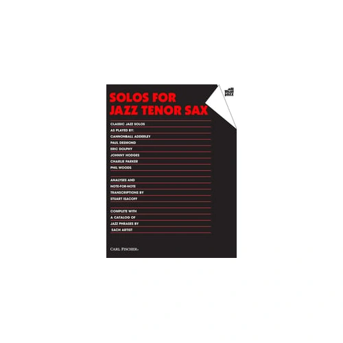 All That Jazz Solos for Tenor Saxophone Sheet Music