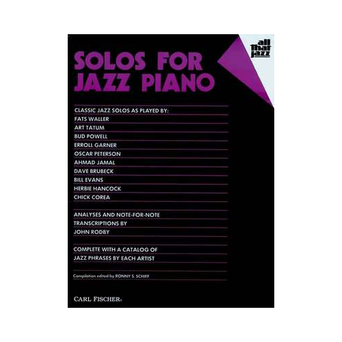All That Jazz Solos for Piano Sheet Music