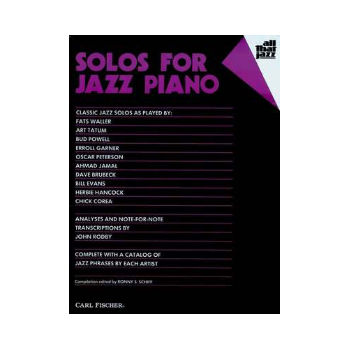 All That Jazz Piano Solos Sheet Music