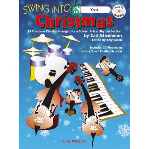 Swing Into Christmas Viola Book and CD