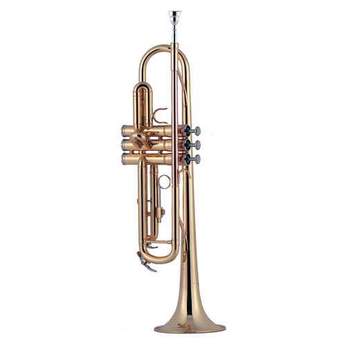 J.Michael TR380 Bb Trumpet Clear Lacquer Finish with Semi-Hard Case