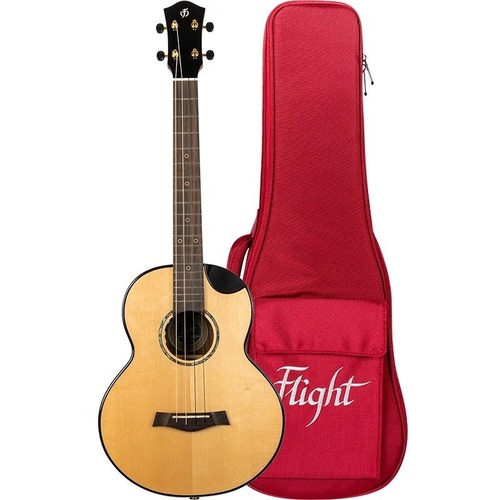 Flight Aurora EQ-A Baritone Ukulele with Bag