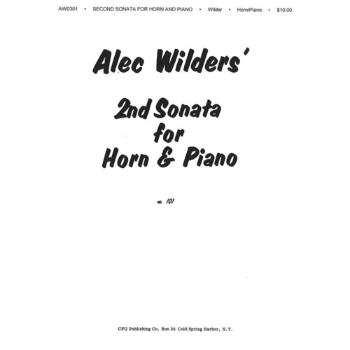 Sonata No 2 For Horn And Piano Set French Horn Piano Book