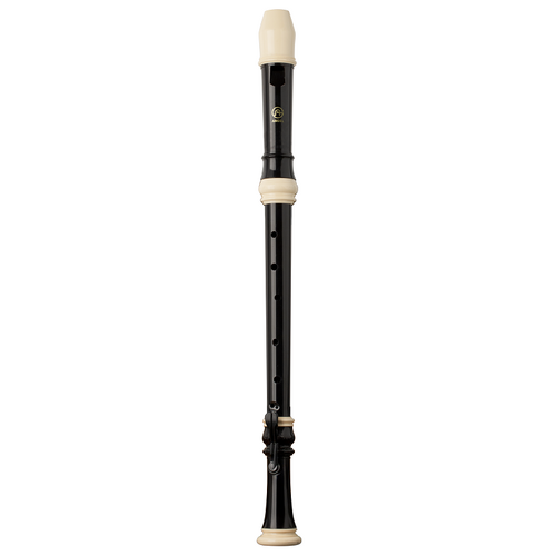 Angel Tenor Recorder in C with Case, Fingering Chart, Joint Cream, Cleaning Rod - Dark Brown ABS Resin
