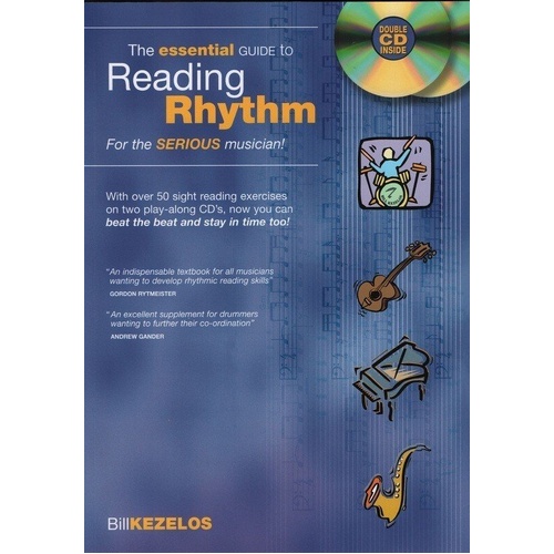 Essential Guide to Reading Rhythm Book with 2 CDs for Drummers