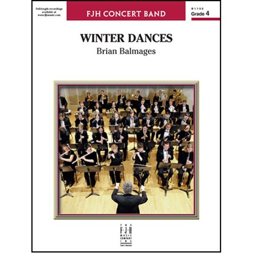 Winter Dances Concert Band 4 Score/Parts Book