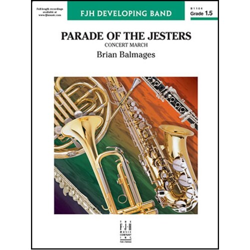 Parade Of The Jesters Concert Band 1.5 Score/Parts Book