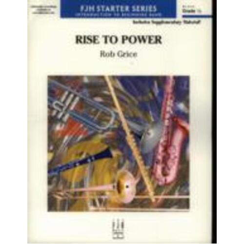 Rise To Power Concert Band0.5 Score/Parts Book