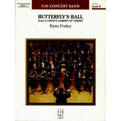 Butterflys Ball From A Childs Garden Of Verses (Music Score/Parts) Book