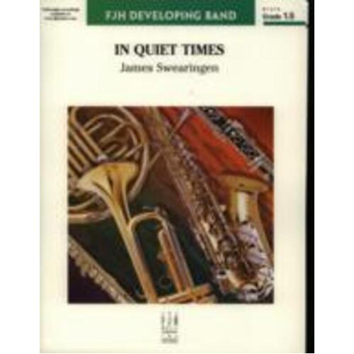 In Quiet Times (Music Score/Parts) Book